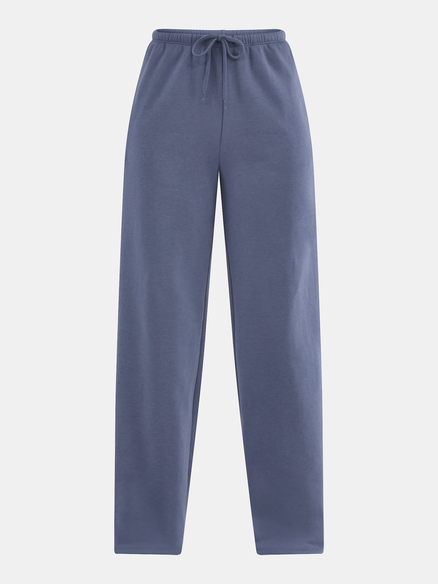 No Boundaries Soft Fleece Wide Leg Sweatpants, Women's - Walmart.com
