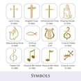 thumbnail image 4 of Custom Canterbury Reversible Choir Stole - Chianti with Ivory Accent, 4 of 7