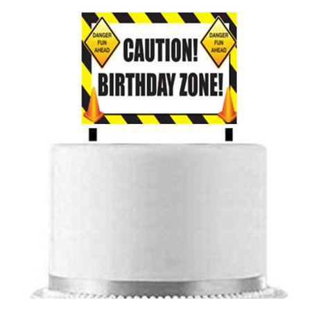 Construction Cake Decoration Banner Walmart Com