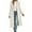 Beige, variant on Fuzzy Long Coat for Womens Warm Long Sleeve V Neck Button down Casual Jacket Hooded Cardigan Fall Winter Outerwear with Pockets
