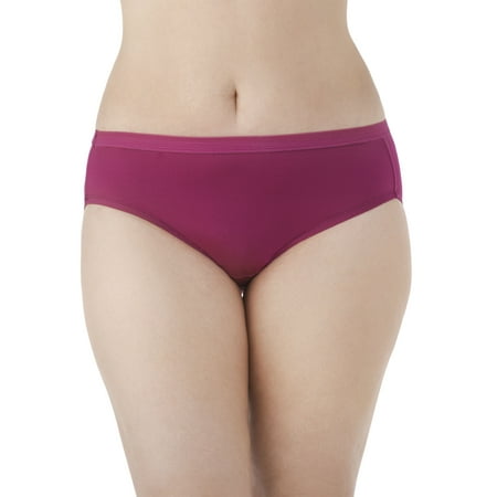 - Women's Plus Breathable Micro-Mesh Hipster Panties - 5 Pack