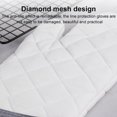 thumbnail image 3 of Flmtop Kitchen Non Slip Heat Resistant Microwave Oven Baking Gloves Cotton Mittens, 3 of 7