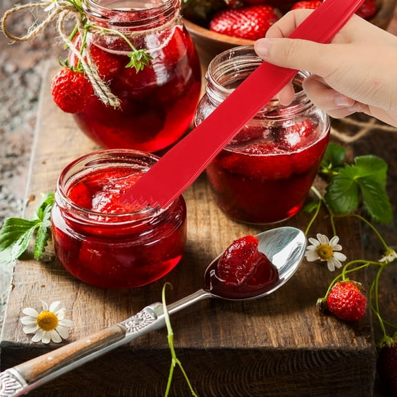 CIMAXIC Home Canning Bubble Remover Red Plastic 6Pcs