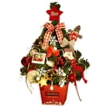 thumbnail image 1 of Árbol de Navidad de escritorio, mini árbol de decoración navideña, decoración navideña para mesa, escritorio y mostrador, 1 of 5