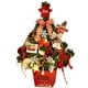 thumbnail image 1 of Árbol de Navidad de escritorio, mini árbol de decoración navideña, decoración navideña para mesa, escritorio y mostrador, 1 of 5