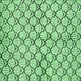 thumbnail image 1 of Ahgly Company Indoor Square Abstract Emerald Green Modern Area Rugs, 8' Square, 1 of 4