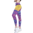 thumbnail image 2 of Ckdifva Retro Dolphins Trees Yoga Pants with Pockets for Women Workout Athletic Yoga Leggings, 2 of 7