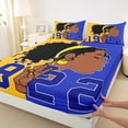 thumbnail image 3 of Castle Fairy Teens Black Girl Bed Sheets,Romantic Fashion King Sheets, 3 of 7