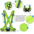thumbnail image 2 of Reflective Vest 3 Pack - High Visibility Safety Straps for Night Running, Cycling, Biking, 2 of 5