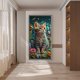 thumbnail image 2 of Hilo Algodón Bordado Punto Cruz Impreso Gato en El Arbusto 11CT 30x60cm, 2 of 9