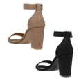 thumbnail image 4 of Zapatillas Casuales Formales Mujer MAMA LOLA Bipack Gamuza Tactopiel negro, 4 of 4