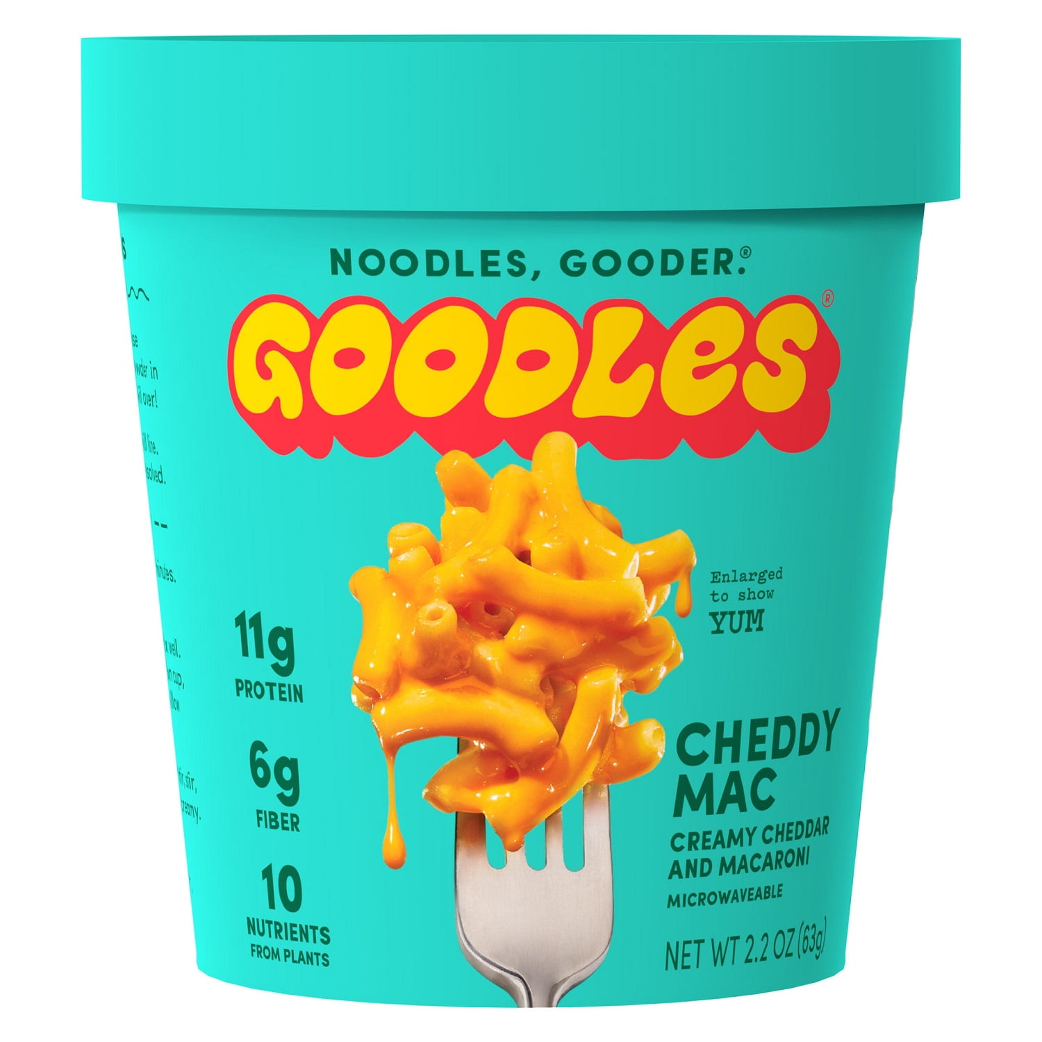 Goodles Cheddy Mac Mac & Cheese Cups, 2.2 Ounce (Pack of 12)