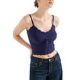 thumbnail image 2 of Camiseta sin mangas SUUKSESS, sexy, de verano, con tirantes finos y cuello en V, 2 of 5