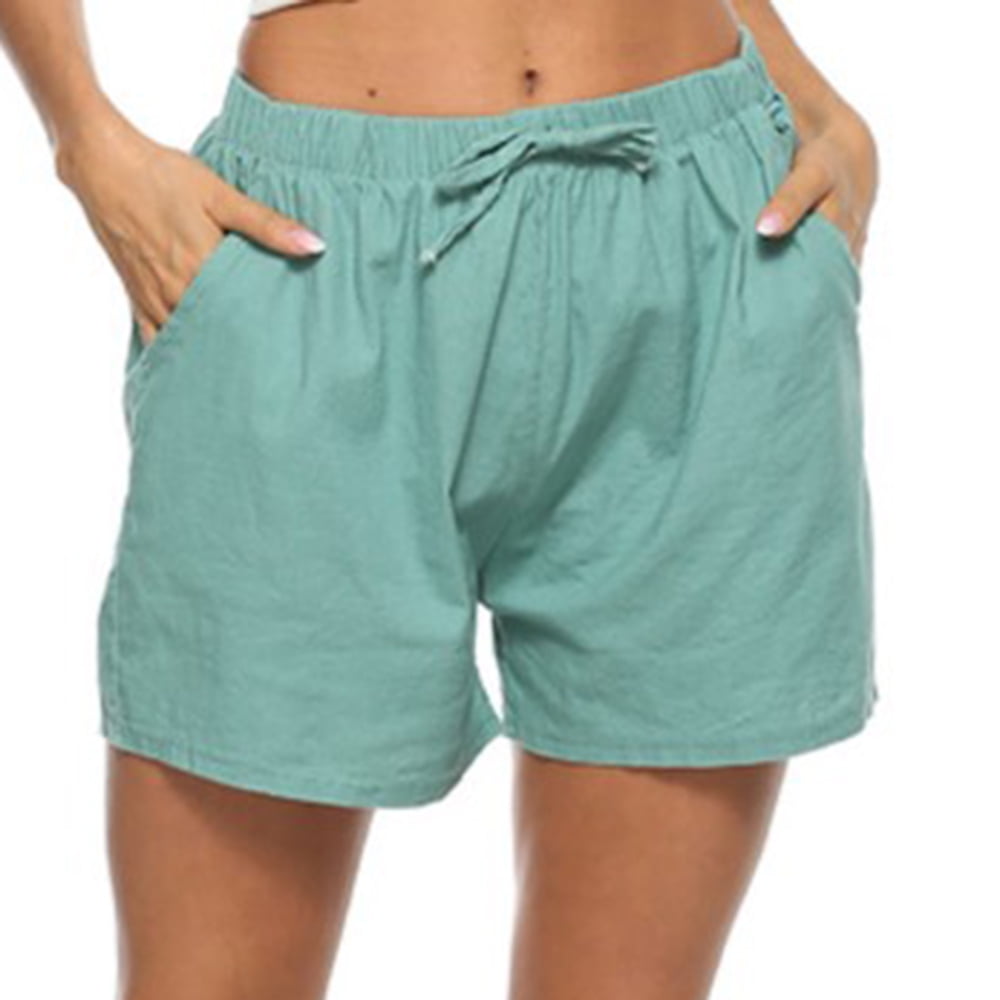turquoise hot pants