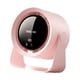 thumbnail image 4 of Ventilador de escritorio silencioso, ventilador de sobremesa o colgante, ventilador portátil de aire acondicionado personal Rosa, 4 of 9