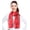 Red, variant on CBC Crown Women's Lightweight Music Notes Theme Silk Feeling 13" x 60" Fashion Novelty Scarf