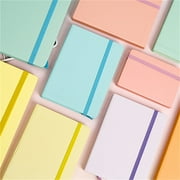 Ins Style Macaron Solid Color Notebook A7 Orange