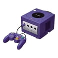 thumbnail image 1 of Restored Nintendo GameCube Video Game Console with Controller & Memory Card, Indigo Purple, 1 Count 1 Pack, 1 of 5