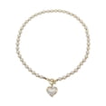thumbnail image 1 of Kalung Jantung, Gaya Baru, Rekaan Kolar Rantai Kecil, Perempuan,, 1 of 8