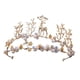 thumbnail image 5 of Corona de tiara Tiaras Corona de princesa para novia Corona de princesa de cuento de hadas para mujer Estilo G, 5 of 9