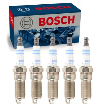 Bosch 9605 Double Iridium Spark Plug, Up to 4X Longer Life (Pack of 4