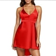 thumbnail image 2 of Maean Women's V Neck Mini Dress Sleeveless High Waist Party Wedding Dresses Summer Fashion Clubwear, 2 of 7
