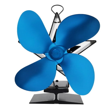 

4-blade Fireplace Blower Star Energy-saving Thermodynamic Fan