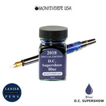 Monteverde Ink Bottle - 2018 DC Supershow Blue