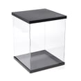 thumbnail image 1 of Caja De Presentación De Almacenamiento A Prueba De Polvo Hugo para Juguetes Modelo RG BB 21x21x40cm vitrina de acrílico con tapa, 1 of 6