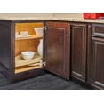 thumbnail image 2 of Rev-A-Shelf 6881-39-11-52 Classic 1 Shelf 39" Half Moon Pivot And Slide Lazy Susan For, 2 of 7