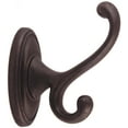 thumbnail image 2 of Alno A8099 Classic 1-3/4"W Traditional Scroll Double Prong Single Wall Mount Solid Brass, 2 of 8