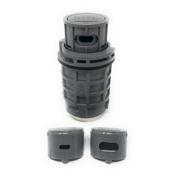 Blue Square Q360 Pop Up Head with Nozzles (Gray)