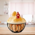 thumbnail image 1 of Cesta para huevos de gallina, cesta para recoger huevos, duradera, versátil, organizador, contenedor para guardar huevos, soporte para huevos para, 1 of 8