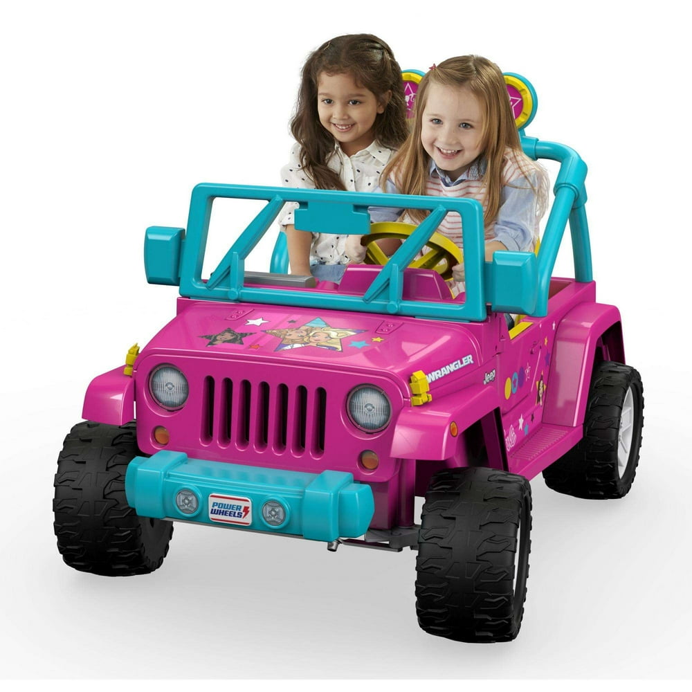 Power Wheels Barbie Jeep Wrangler - Walmart.com - Walmart.com