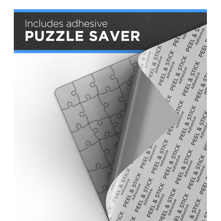 16 Sheets Puzzle Saver, Preserve 4 X 1000 Jigsaw Puzzle Glue Sheets Peel  and Stick Puzzle Saver Puzzle Adhesive Backing Sheets for Preserve Your
