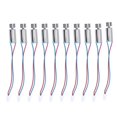 thumbnail image 1 of 10 Pcs Vibration Motor 1.5V‑3V 6x12mm High Accuracy Efficiency Mini Coreless Motor for Gamepad, 1 of 4