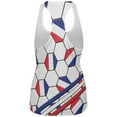 thumbnail image 2 of World Cup France Soccer Ball All Over Womens Work Out Tank Top Multi LG, 2 of 2