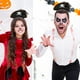 thumbnail image 5 of Halloween tocado escenario show tocado pirata pirata diadema de diadema diadema de patrón de calavera, 5 of 5