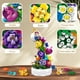 thumbnail image 3 of Kit de bloques de construcción HOGOKIDS Flowers, caja de música con luz, 571 unidades, 3 of 9