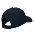 thumbnail image 4 of Wolf Motif Embroidered Low Profile Cotton Twill Cap - Navy OSFM, 4 of 5