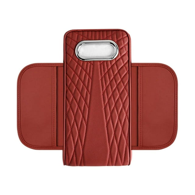 Daily Mix Store Designed for 2024 2025 Leather Center Console Cover Pad, Armrest Cushion for Enhanced Driving Comfort, Easy Install Car Interior Accessories