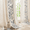 *Blue-50"W x 96"L (Pack of 2), variant on Winslow Linen Curtafor Living Room Fl96 Inch Length Embroidered Bordered Sitting Farmhouse Decor Light Filtering Windows Set Of 4