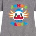 thumbnail image 3 of Instant Message - Jokes Alotl - Toddler And Youth Girls Fleece Dress, 3 of 6