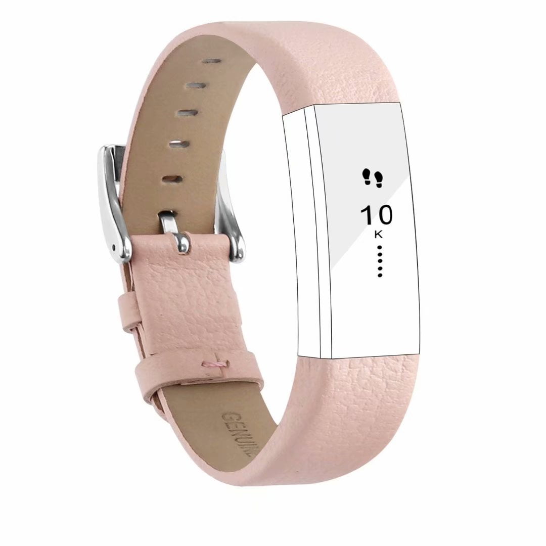 Fitbit Alta Pink Large Accessory Band Blush Leather 