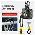 thumbnail image 4 of Electric Hoist,Wireless Remote Control Home Portable Air Conditioning Small Crane Hoist Elevator Small Crane Hoist ,Powerful Pulling Performance, 4 of 7