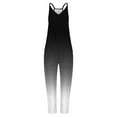 thumbnail image 3 of WXLWZYWL Women's Jumpsuits Summer V Neck Sleeveless Overalls Stretchy Adjustable Spaghetti Strap Romper with Pockets 2024 Loose Fit Overalls Wide Leg Jumpsuit Harem Bib Overalls, 3 of 4