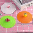 thumbnail image 2 of 8 Pieces Silicone Cup Lid, Food Grade Silicone Drinking Glass Lid Cover, Anti-dust Glass Lid, 2 of 4