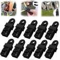 thumbnail image 1 of 10pcs Adjustable Heavy Duty Latch Handle For Tarp And Shade Cloth, Plastic Clips For Shade Cloth, Reusable Tarp Clips, 1 of 4