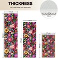 thumbnail image 4 of Pioneer Flower Floral Print Pattern Kitchen Rugs Sets Of 3,Kitchen Runner Rugs Non Skid Washable,Decorative Kitchen Floor Mats for Kitchen,Sink,Laundry,17"x30"+ 17"x47" + 17"x59", 4 of 6