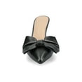 thumbnail image 6 of Journee Womens Tiarra Mules Mid Stiletto Pointed Toe Evening Pumps, Widths Available, 6 of 8